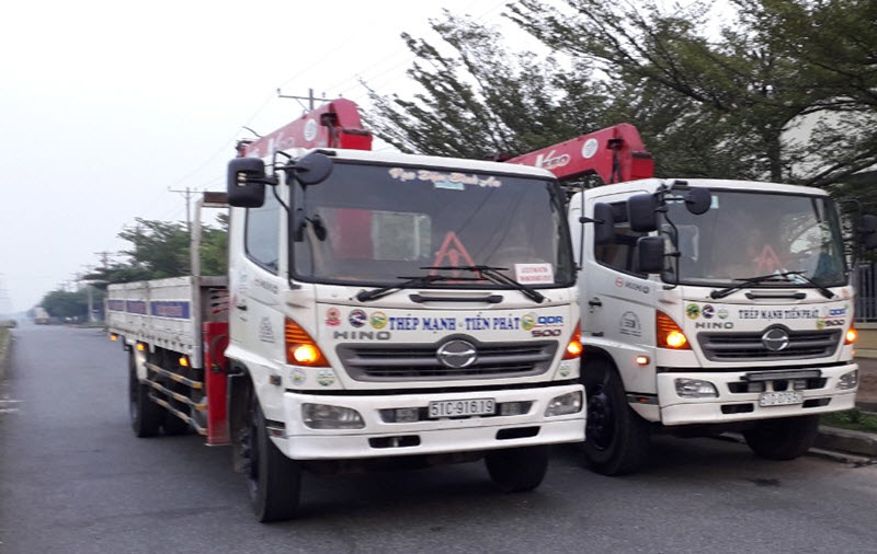 Các loại xe cẩu 12 tấn cho thuê tại Mạnh Tiến Phát