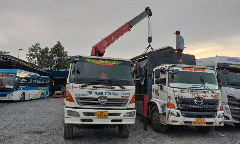Các loại xe cẩu 8 tấn cho thuê tại Mạnh Tiến Phát sẵn sàng phục vụ khách hàng