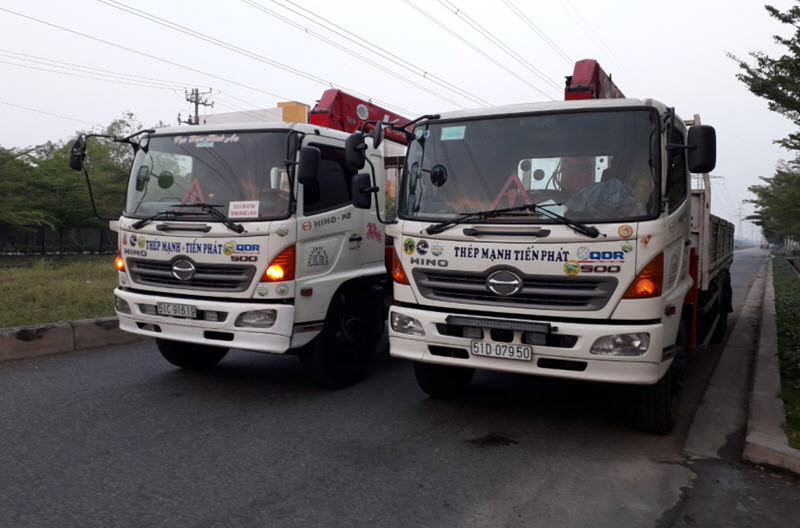 Các loại xe cẩu tự hành 5 tấn cho thuê tại vận tải Mạnh Tiến Phát