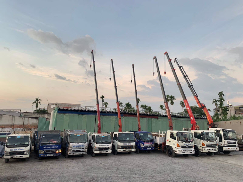 Manh Tiến Phát cung cấp dịch vụ cho thuê cẩu nâng người giá tốt nhất