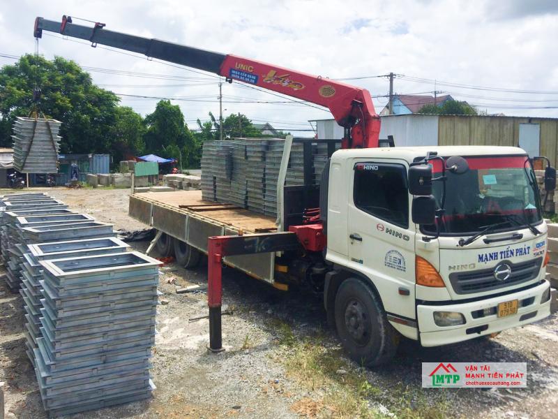 Vận Tải MTP cung cấp dịch vụ cẩu hàng nặng uy tín