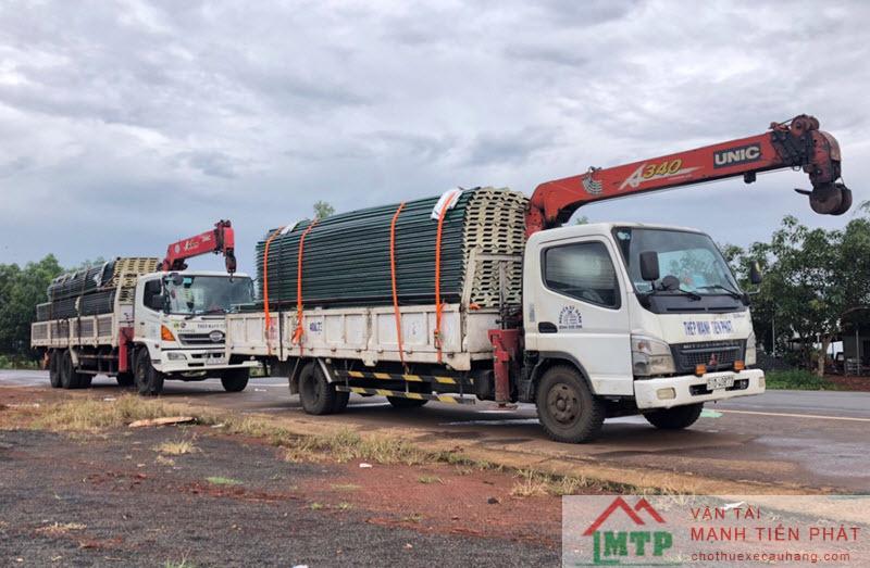 Các loại xe cẩu tải với tải trọng đa dạng, đáp ứng mọi nhu cầu