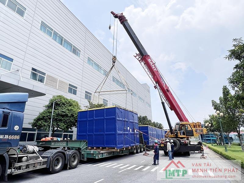 Công ty Vận Tải MTP cung cấp dịch vụ vận chuyển máy móc thiết bị giá rẻ