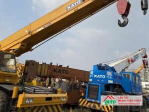 Đơn vị cho thuê xe cẩu kato 35 tấn uy tín, xe mới, giá tốt, ưu đãi 10 - 20% khi thuê thời gian dài