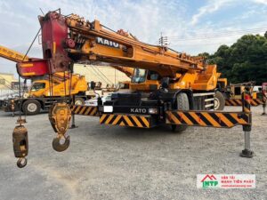 Dịch vụ cho thuê xe cẩu Kato 65 tấn uy tín, có ưu đãi khi thuê thời gian dài tại Vận Tải MTP