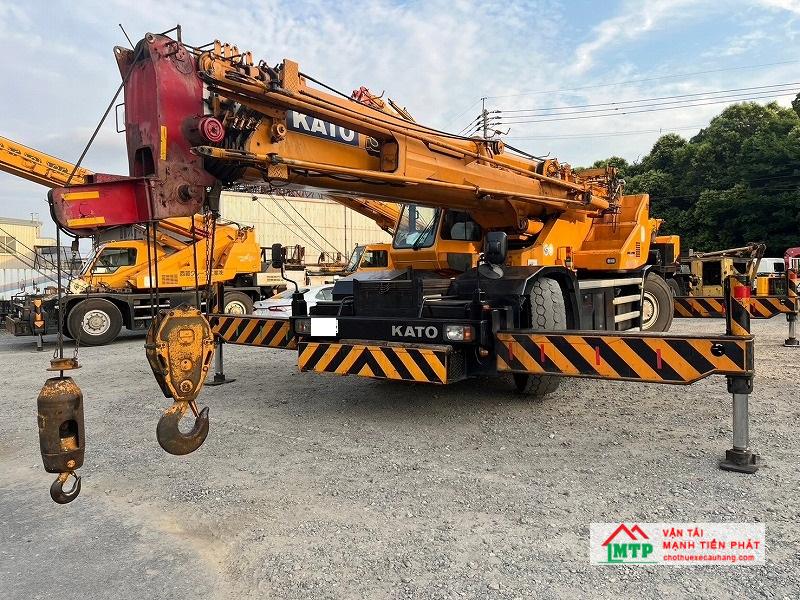 Dịch vụ cho thuê xe cẩu Kato 65 tấn uy tín, có ưu đãi khi thuê thời gian dài tại Vận Tải MTP