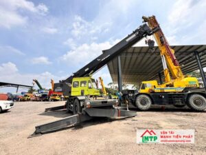Vận Tải MTP cho thuê xe cẩu Kato tại Quảng Ngãi đa dạng hình thức, loại xe