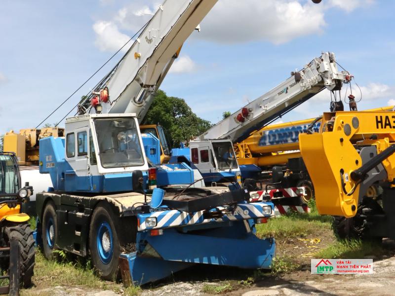 Thuê xe cẩu Kato ở Tây Ninh tại Vận Tải MTP đảm bảo xe mới, kỹ thuật viên giàu kinh nghiệm, chi phí hợp lý