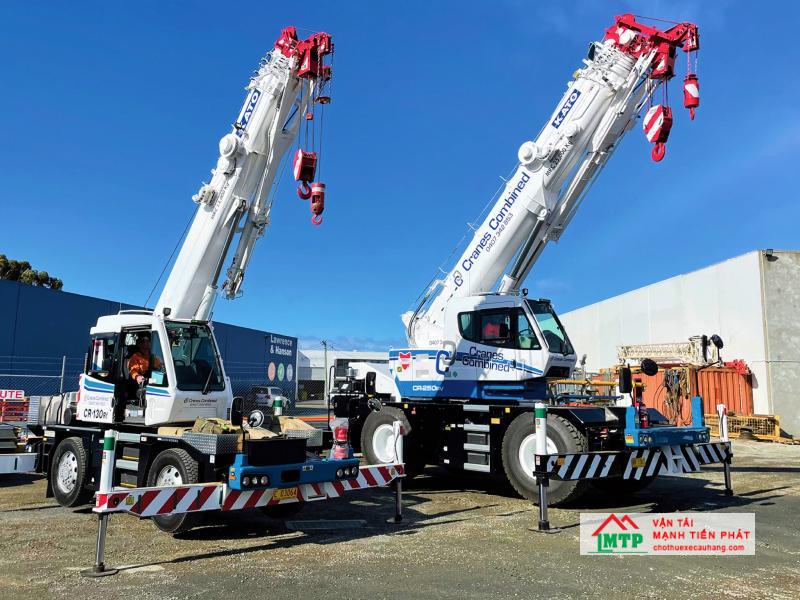 Thuê xe cẩu Kato ở Bình Dương tại Vận Tải MTP đảm bảo tiến độ, an toàn, tiết kiệm chi phí