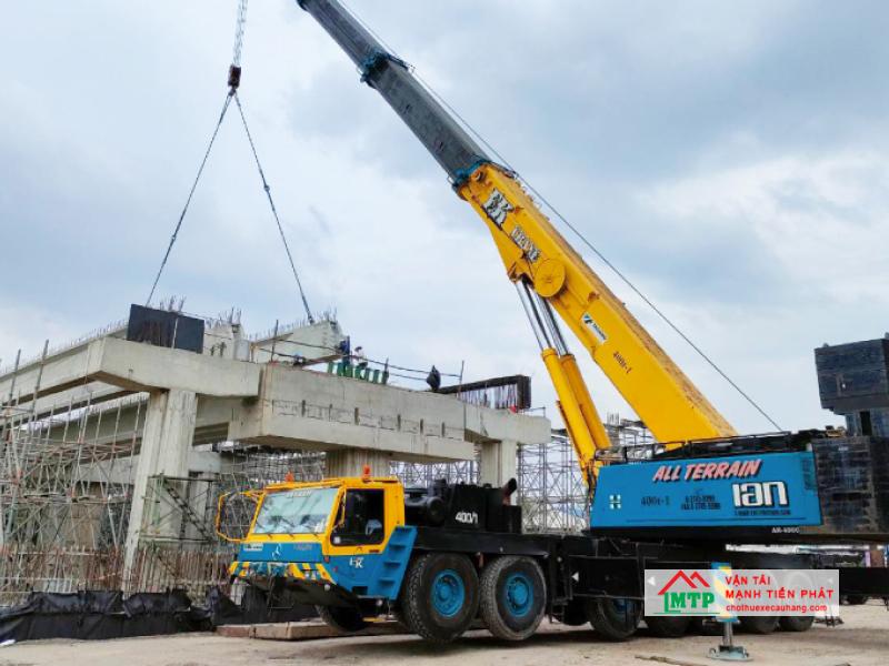 Vận Tải MTP cho thuê xe cẩu đa dạng hình thức tại TPHCM, đáp ứng tốt mọi nhu cầu 