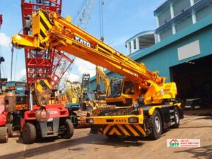 Dịch vụ cho thuê xe cẩu Kato tại Hậu Giang của Vận Tải MTP hỗ trợ 24/7, tư vấn nhanh