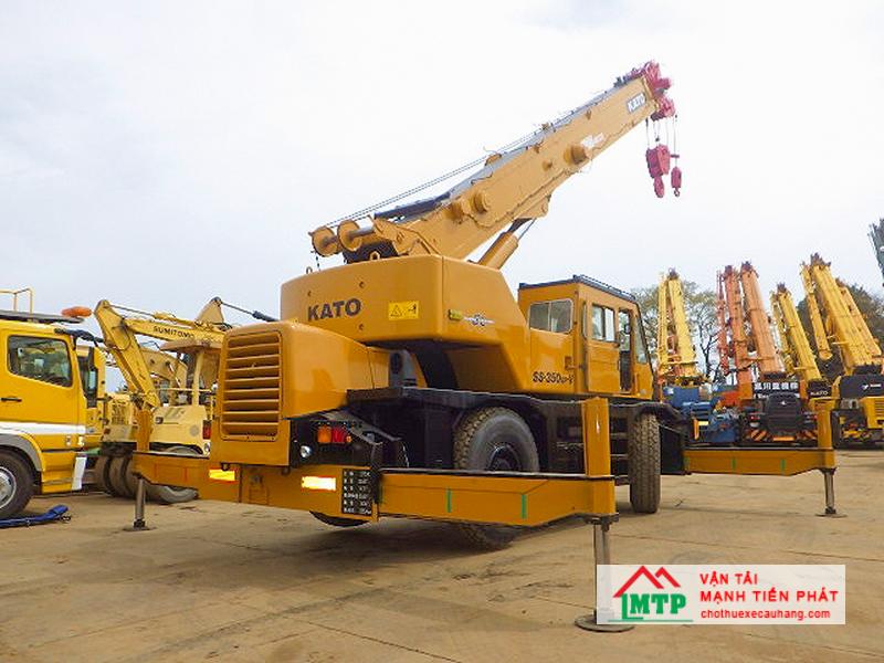 Vận Tải MTP cho thuê xe cẩu Kato 20 tấn với đa dạng dòng xe, chí phí minh bạch,  quy trình rõ ràng