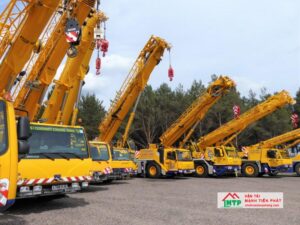Vận tải MTP cung ứng linh hoạt mọi nhu cầu nâng hạ bằng cẩu Kato tại Phú Yên
