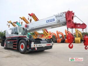 Vận Tải MTP cho thuê xe cẩu Kato tại Sóc Trăng đa dạng tải trọng