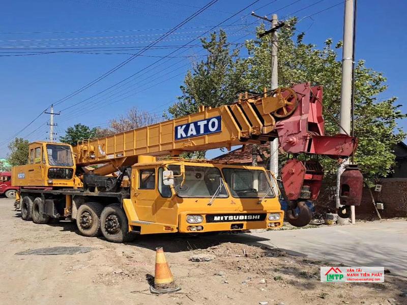 Thuê xe cẩu Kato tại Sóc Trăng ở Vận Tải MTP để đảm bảo an toàn khi thi công, giá tốt