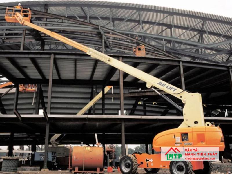 Xe nâng người Boom Lift cho thuê tại Đắk Nông