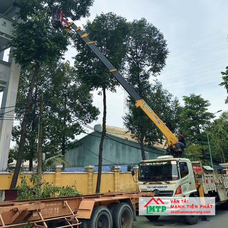 Dịch vụ cho thuê xe nâng người tại Bình Phước của Vận Tải MTP giá rẻ, uy tín, đa dạng hình thức