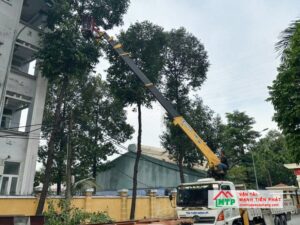 Vận Tải MTP là đơn vị cho thuê xe cẩu nâng người uy tín tại Khánh Hòa