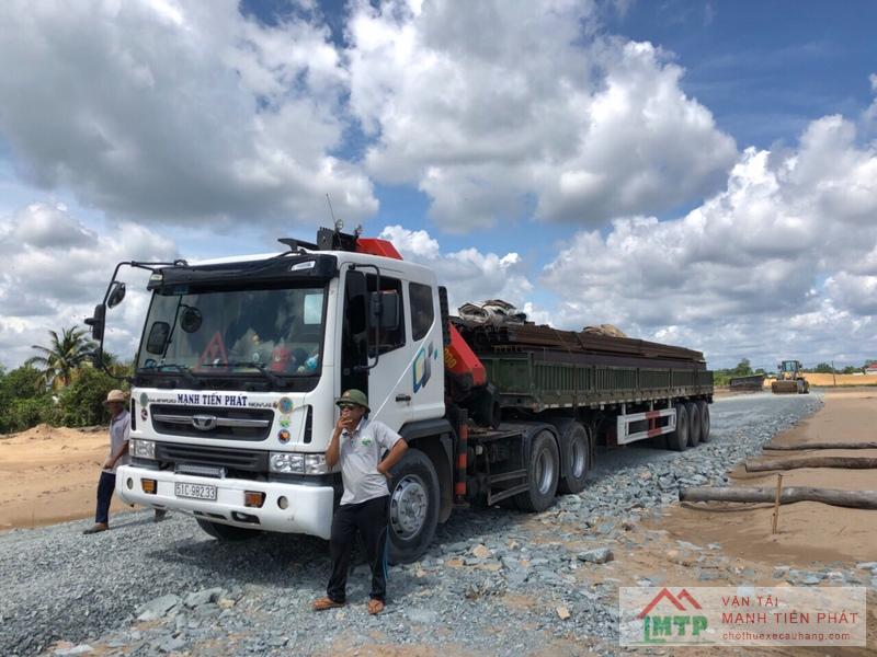 Dịch vụ cho thuê xe cẩu uy tín, giá tốt tại Vận tải MTP