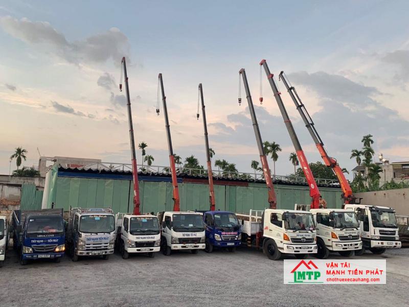 Vận Tải MTP có đội xe đa dạng, đáp ứng tốt nhu cầu thuê xe nâng người toàn tỉnh Tây Ninh