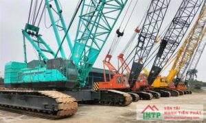 So sánh Xe Cẩu Bánh Lốp Và Xe Cẩu Bánh Xích