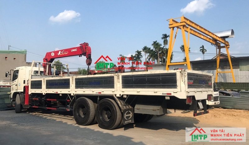 Thuê xe cẩu nhỏ nhanh chóng, giá tốt tại Vận Tải MTP