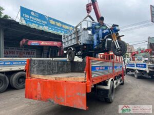 Cho thuê xe cẩu thùng tại Quận Tân Phú