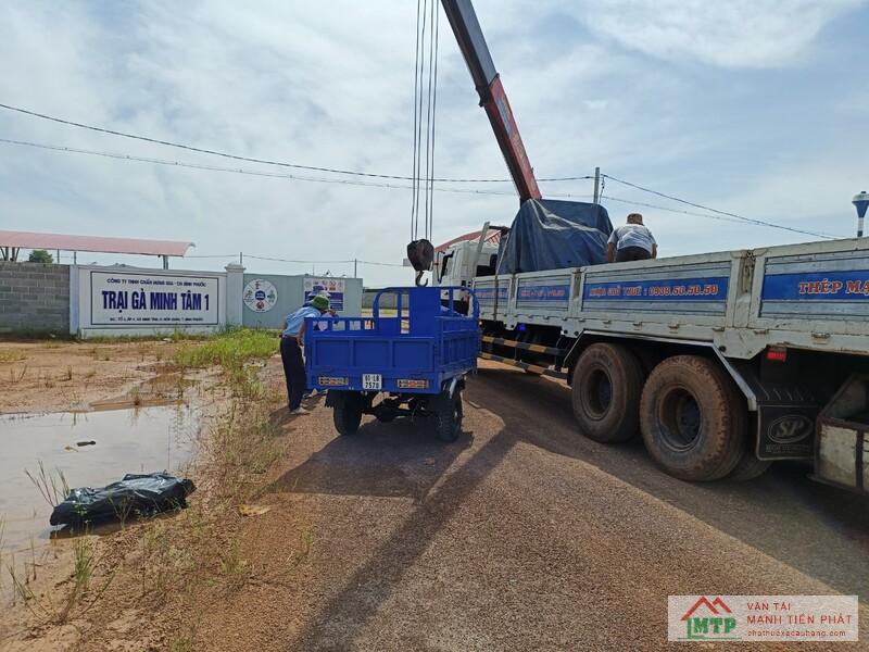 Các dịch vụ cần thuê xe cẩu thùng tại Quận Tân Phú
