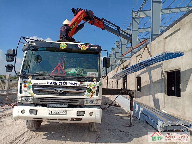 Quy trình thuê xe cẩu thùng tại Vận Tải MTP