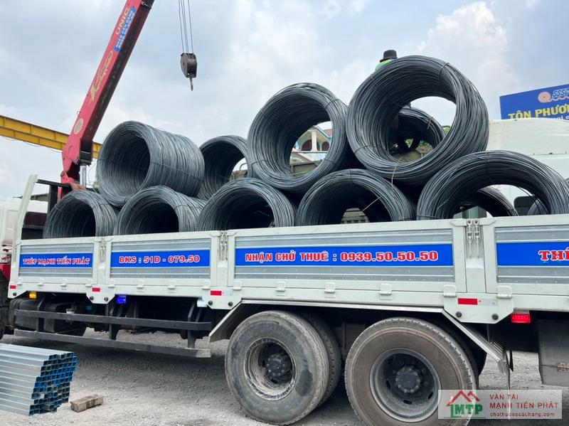 Các dịch vụ sử dụng xe cẩu thùng tại Quận 5 của Vận Tải MTP
