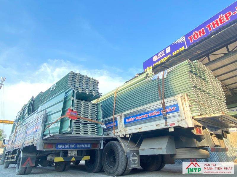 Các dịch vụ sử dụng xe cẩu thùng tại Quận 4 của Vận Tải MTP