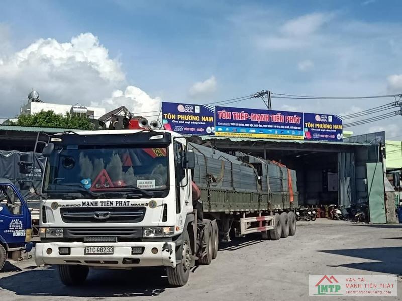 Vận tải MTP cho thuê xe cẩu thùng uy tín tại Bà Rịa - Vũng Tàu