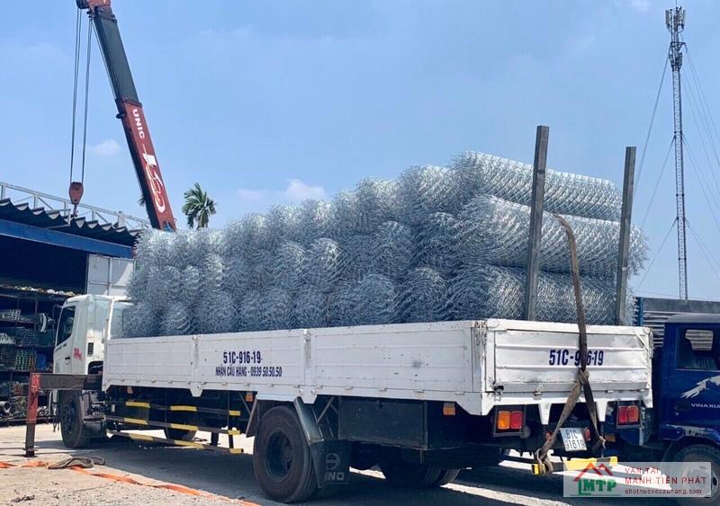 Vận Tải MTP cung cấp dịch vụ thuê xe cẩu thùng Huyện Cần Giờ