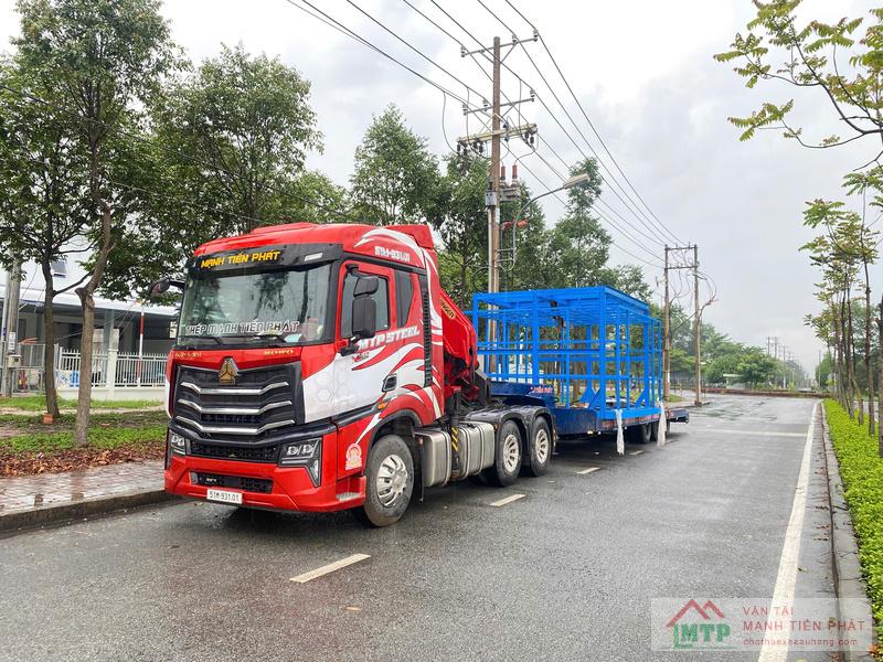 Dịch vụ cho thuê xe cẩu 33 tấn chất lượng tại Vận Tải MTP