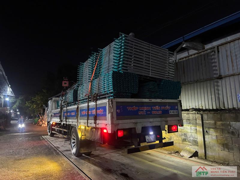 Các tải trọng xe cẩu cho thuê tại Quy Nhơn