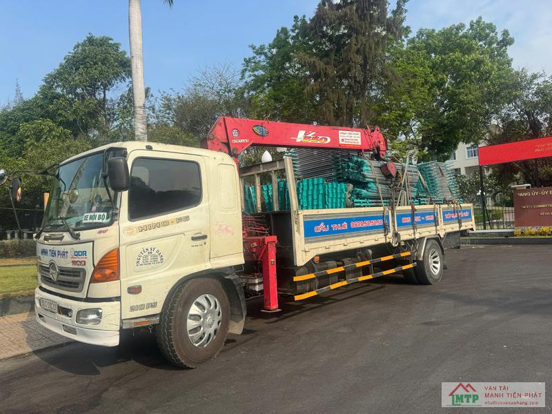 Các loại xe cẩu hàng cho thuê tại TP Tuy Hòa