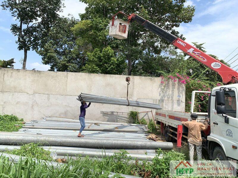 Các loại thiết bị PCCC cần thuê xe cẩu để lắp đặt