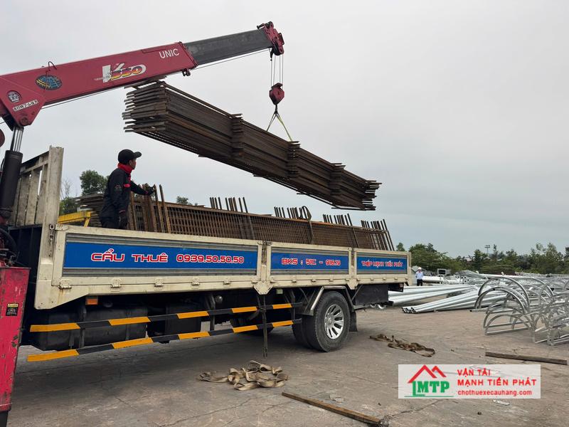 Vận Tải MTP nhận cẩu, vận tải các vật dụng cho nhà xưởng, nhà dân dụng tại Hòa Bình 1 Và Hòa Bình 2