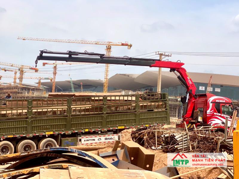 Vận Tải MTP cho thuê xe cẩu tại An Nhơn đa dạng tải trọng, đa dạng hình thức, giá ưu đãi