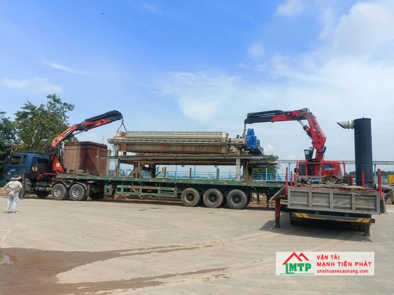 Vận Tải MTP cho thuê xe cẩu đa tải trọng đến 200 tấn tại Buôn Hồ