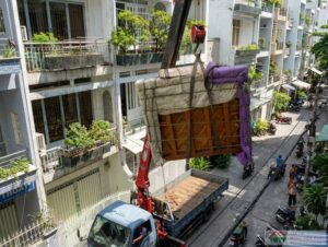 Dịch vụ cho thuê xe cẩu nội thất lớn