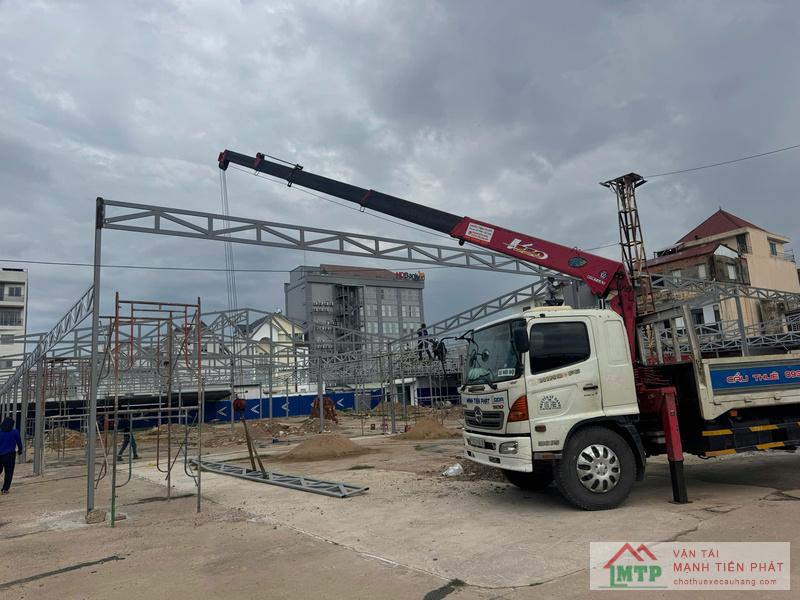 Các hạng mục trong công trình sửa chữa, cải tạo cần thuê xe cẩu