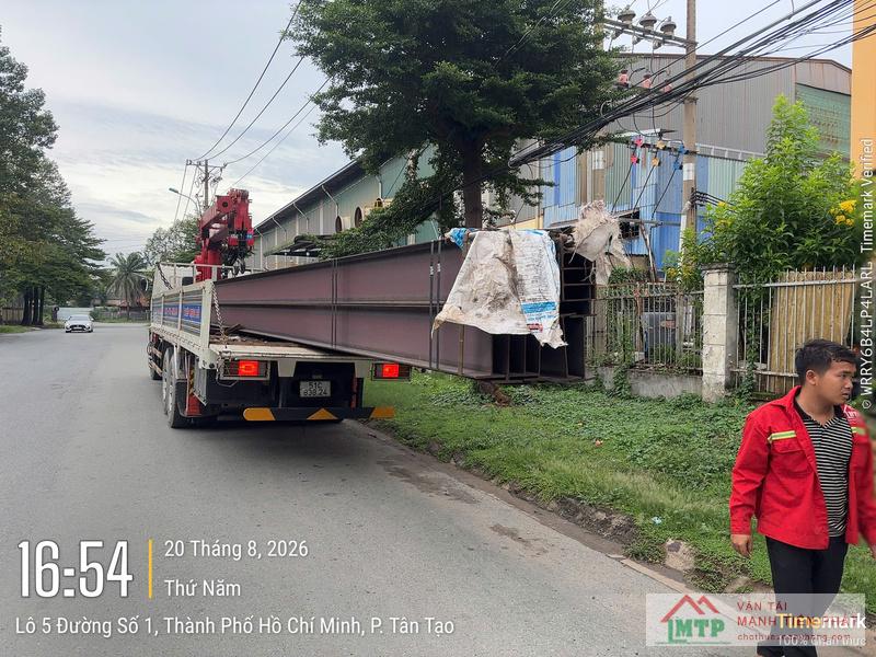 Những loại hàng dài, cồng kềnh Vận Tải MTP thường nhận cẩu thuê, chở thuê