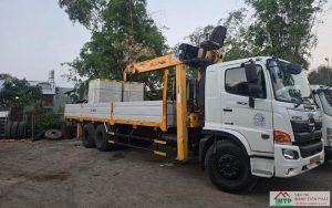 Báo giá cho thuê xe cẩu thiết bị y tế và phòng sạch