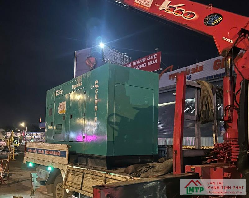 Vận Tải MTP nhận thuê xe cẩu thiết bị viễn thông & rooftop chất lượng, giá tốt